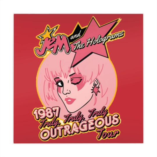 Discover Jem & The Holograms Mahjong Mats, Jem Outrageous Tour Mahjong Mats