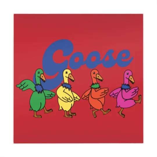 Discover Goose the Band Dancing Goose Mahjong Mats, Gift for Music Fan