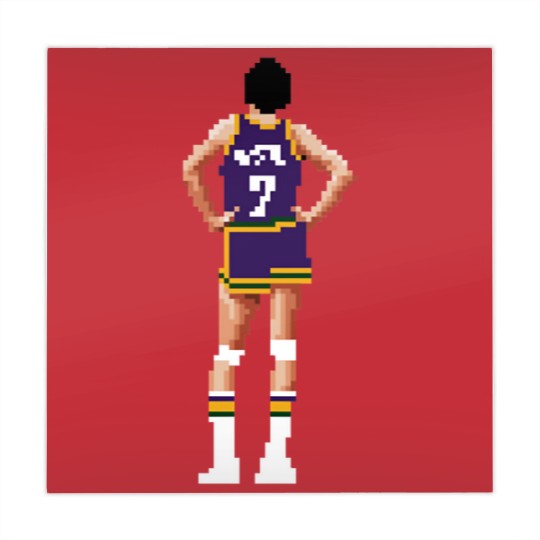Discover Pete Maravich Pixel - Pete Maravich - Mahjong Mats