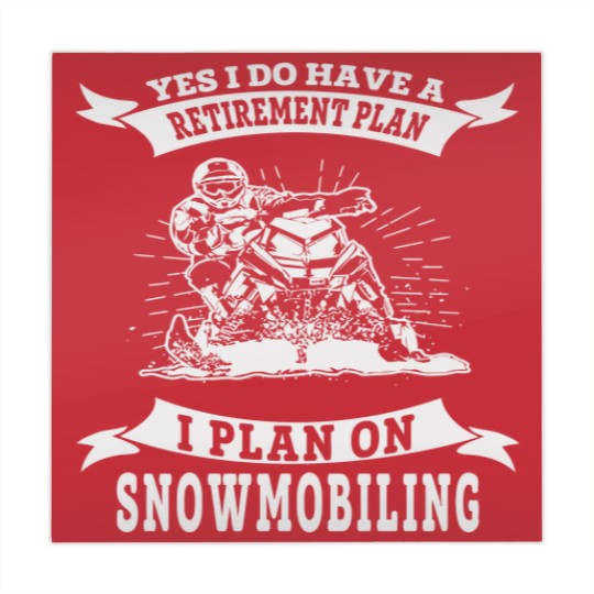 Discover Snowmobile - I do have a retirement plan i plan Mahjong Mats
