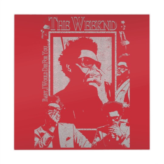 Discover Vintage Weeknds Mahjong Mats, Weeknds Mahjong Mats | Hip-Hop Music Mahjong Mats
