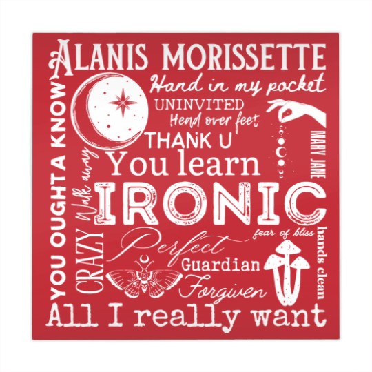 Discover Alanis Morissette The Triple Moon Tour 2024 Mahjong Mats