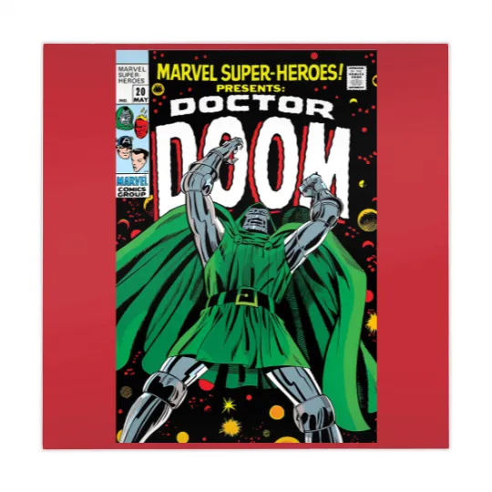 Discover Dr. Dooom Mahjong Mats, 90's style, Comic Mahjong Mats