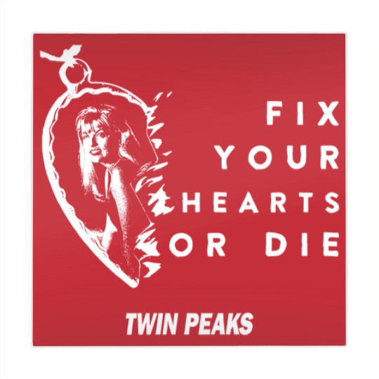 Discover Fix Your Hearts or Die Mahjong Mats, Unisex Mahjong Mats, Twin Peaks Mahjong Mats, David Lynch Mahjong Mats, TV Show Fans Mahjong Mats