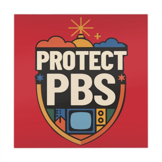 Discover Protect PBS Mahjong Mats, PBS Unisex Mahjong Mats, Political Protest Mahjong Mats, Save Public Broadcasting, Anti Trump Mahjong Mats
