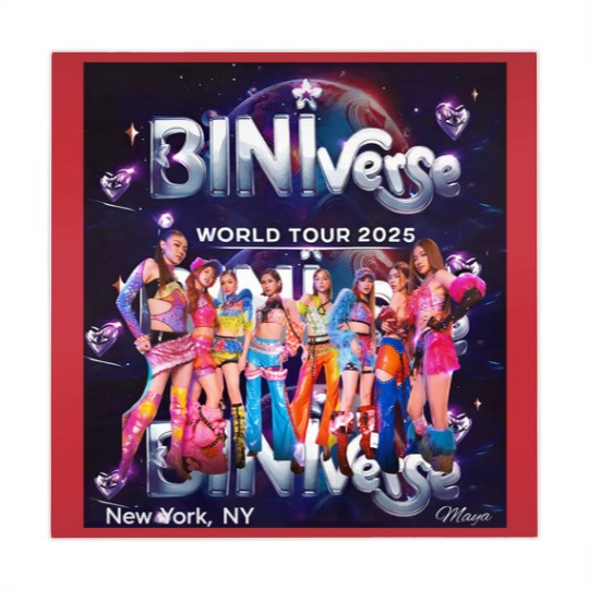 Discover BiniVerse World Tour 2025 Concert Mahjong Mats, Bini Blooms Concert Mahjong Mats, bini tour concert 2025