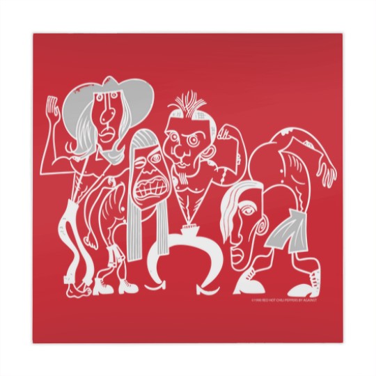 Discover Vintage Red Hot Chili Peppers Mahjong Mats 1990  The New Yorker Design