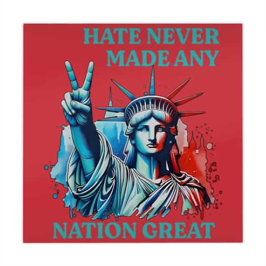 Discover Hate Never Made Any Nation Great Peace Anti Trump Mahjong Mats