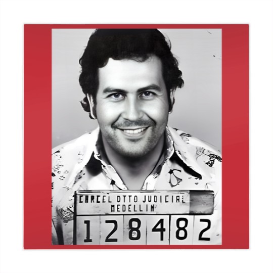 Discover Pablo Escobar Mugshot Premium Mahjong Mats