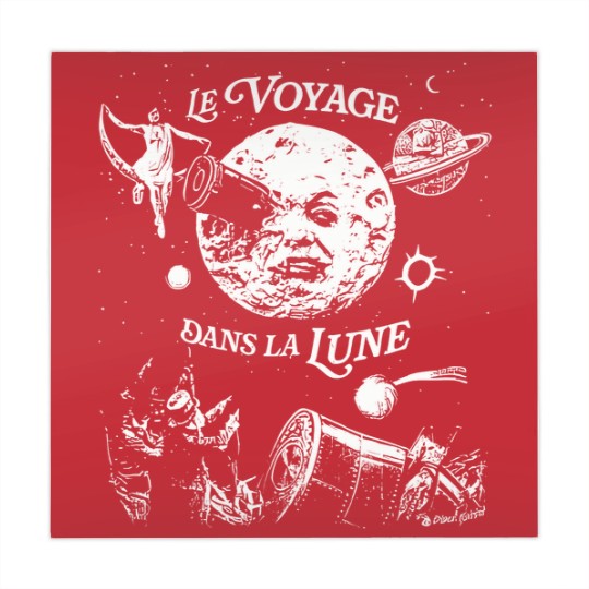 Discover A Trip To The Moon Le Voyage Dans La Lune 1902 Silent Film Unisex Classic Mahjong Mats