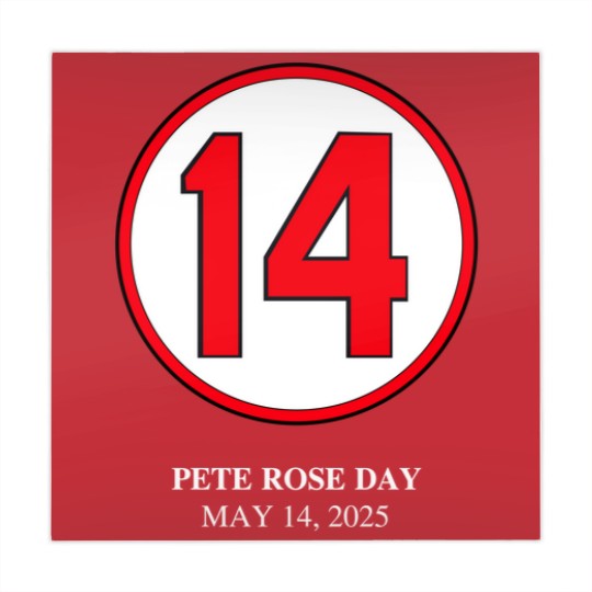 Discover 2025 - Pete Rose Day Mahjong Mats