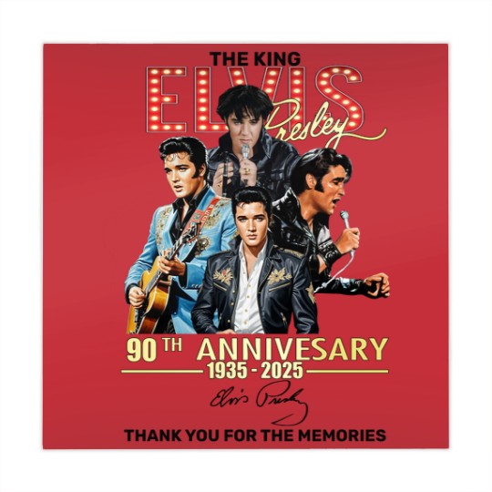 Discover Elvis Presley tour 2025, Elvis 90th Anniversary Mahjong Mats 2D