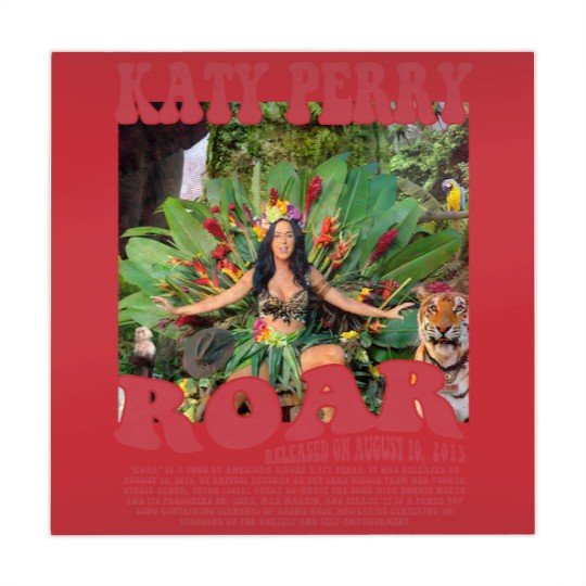 Discover Katy Perry Music Mahjong Mats K1, Roar Music Pop