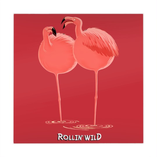 Discover Rollin' Wild - Flamingos Mahjong Mats