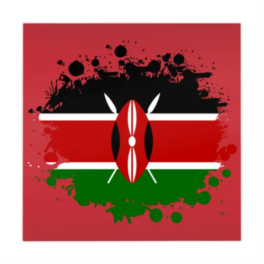 Discover Kenya Blot / Kenya Gift Africa Mombasa Mahjong Mats