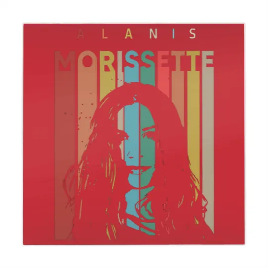 Discover 90S Vintage Alanis Morissette The Triple Moon Tour Mahjong Mats