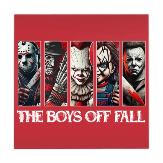 Discover The Boys Of Fall Mahjong Mats, Halloween Horror Characters Mahjong Mats, Friends Horror Characters Mahjong Mats