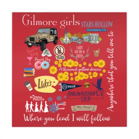 Discover Gilmore Girls Collection Mahjong Mats, Gilmore Girls Stars Hollow Mahjong Mats