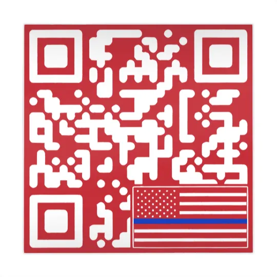 Discover BACK Print - Police Flag Trump Dance QR Code Comfort Colors Mahjong Mats,  Republican Mahjong Mats