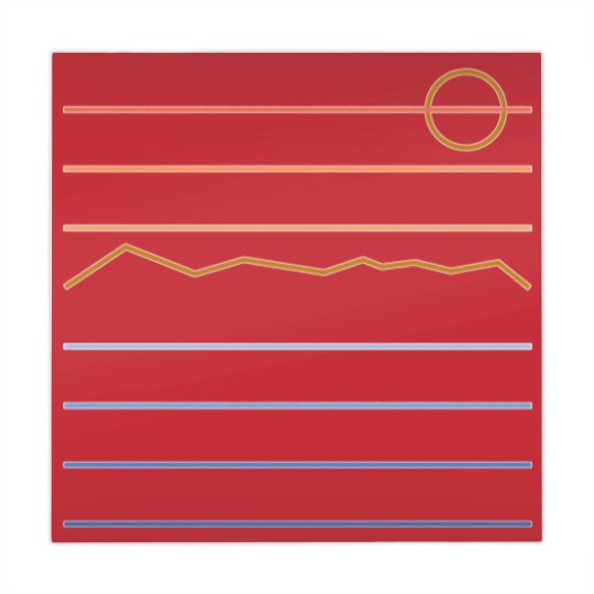 Discover Mountain Sun - Mountain - Mahjong Mats
