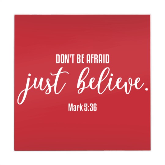 Discover Don t Be Afraid Just Believe, christian, faith Mahjong Mats