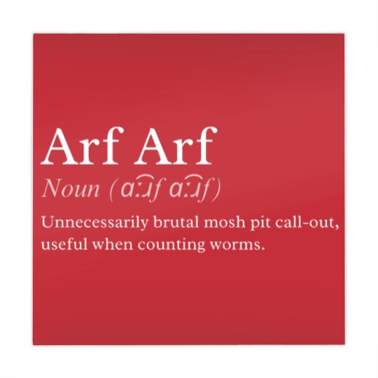 Discover Knocked Loose - Counting Worms _Arf Arf_ Definition  (1)(2)(3)(4)(5)(6)(7)(8)(9) Mahjong Mats