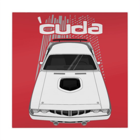 Discover Plymouth Barracuda 1971 - White Mahjong Mats