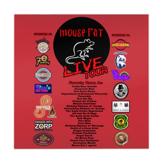 Discover Mouse Rat Live Tour Edition Mahjong Mats