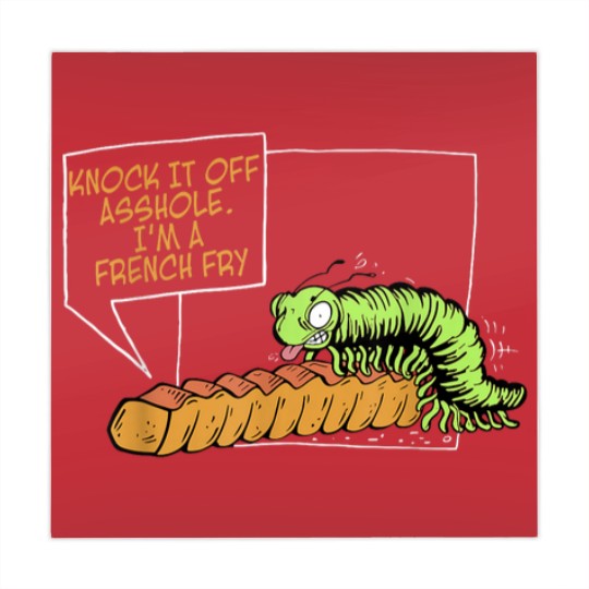 Discover Knock It Off Asshole Im A French Fry Funny Mahjong Mats