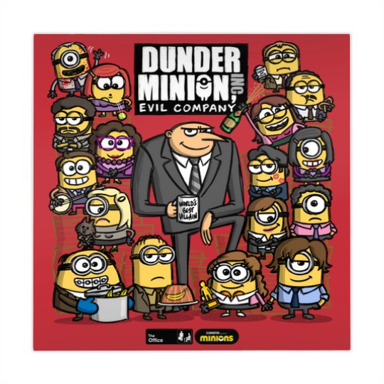 Discover The Office X Minions Characters Mahjong Mats