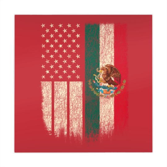 Discover Mexican American Patriot Mexican American Flag Mahjong Mats