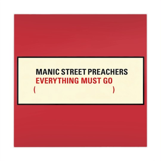 Discover Manic Street Preachers Unisex Mahjong Mats: Everything Must Go