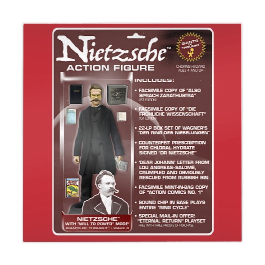 Discover Nietzsche Action Figure Mahjong Mats