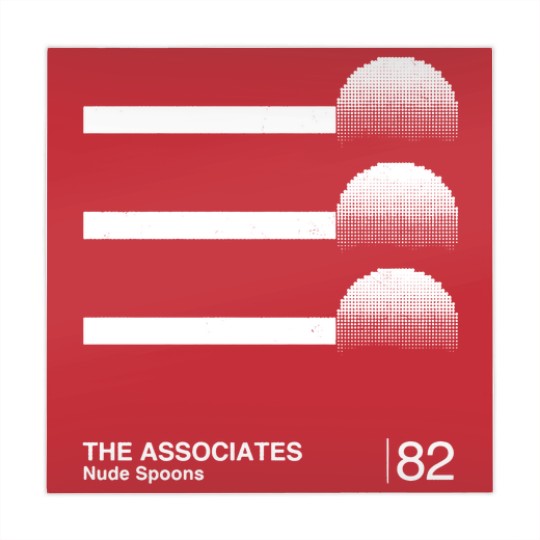 Discover The Associates / Minimalist Graphic Design Fan Artwork - The Associates - Mahjong Mats
