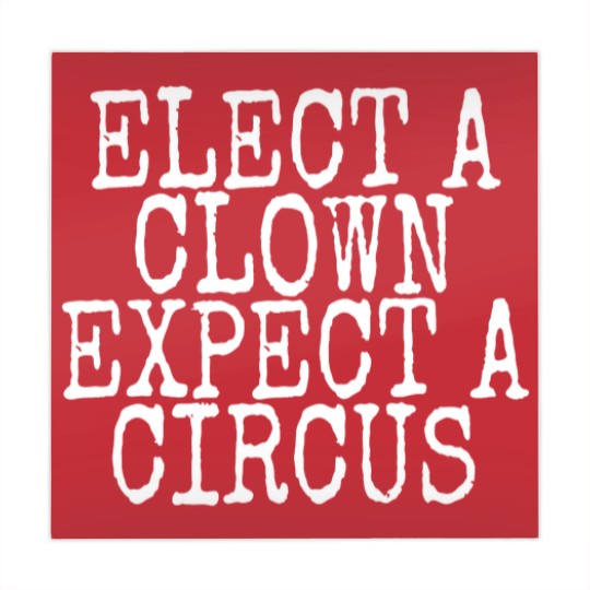 Discover elect a clown expect a circus Mahjong Mats