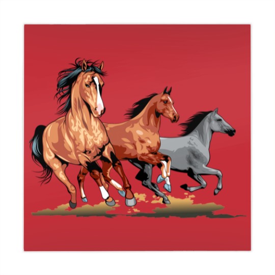 Discover Horses | Three Horses Mahjong Mats