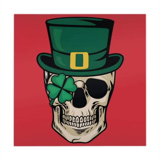Discover Skull St Patrick's Day Mahjong Mats, Horror St Patrick's Day Mahjong Mats, Lucky Irish Mahjong Mats, Shamrock Mahjong Mats