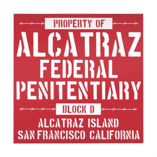 Discover Alcatraz - California - The Rock - Jail - Prison Mahjong Mats
