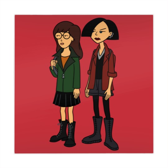 Discover Daria and Jane Mahjong Mats