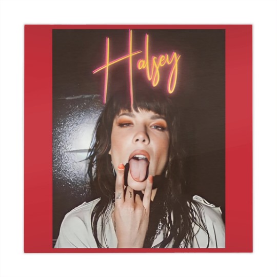 Discover Halsey Vintage Style Photoshoot Mahjong Mats, Halsey Aesthetic Mahjong Mats
