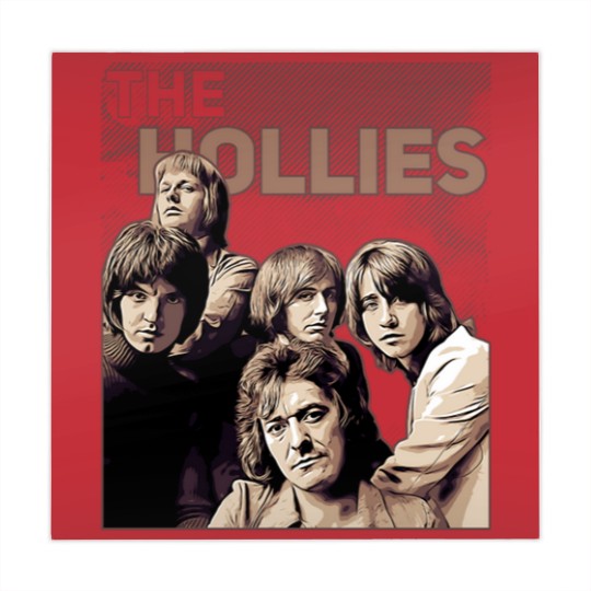 Discover The Hollies  Band Brown Vintage Mahjong Mats