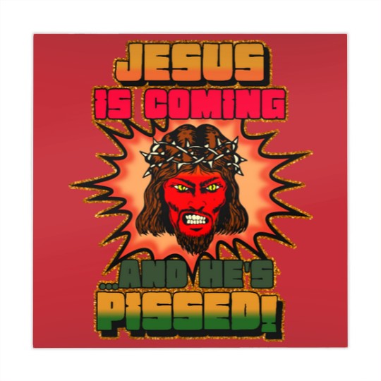 Discover JESUS IS COMING AND HE'S PISSED Mahjong Mats
