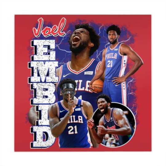 Discover Joel Embiid Vintage Mahjong Mats, Joel Embiid Mahjong Mats