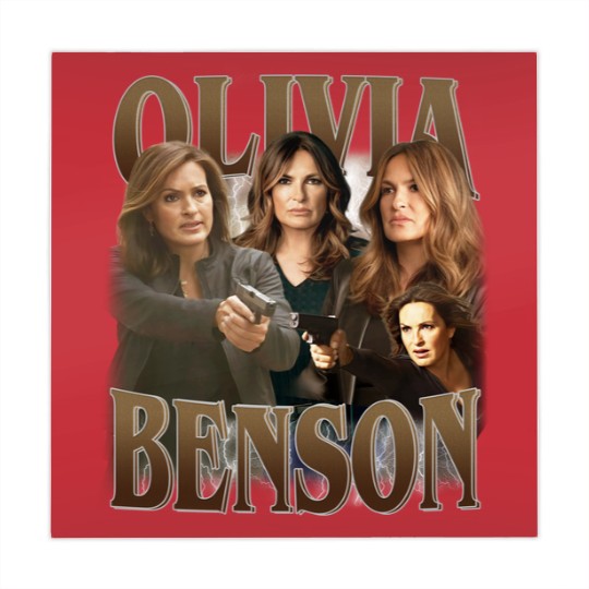 Discover Olivia Benson Law and Order Mahjong Mats, Retro Olivia Benson Mahjong Mats