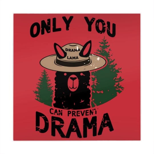 Discover Only You Can Avoid the Drama, Llama Smokey Parody, Llama Super Soft Mahjong Mats