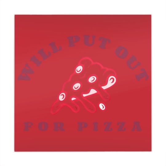 Discover Will Put Out For Pizza unisex Mahjong Mats | Pizza Lover Mahjong Mats
