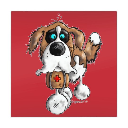 Discover "Bernhard" - St. Bernard - dog Mahjong Mats