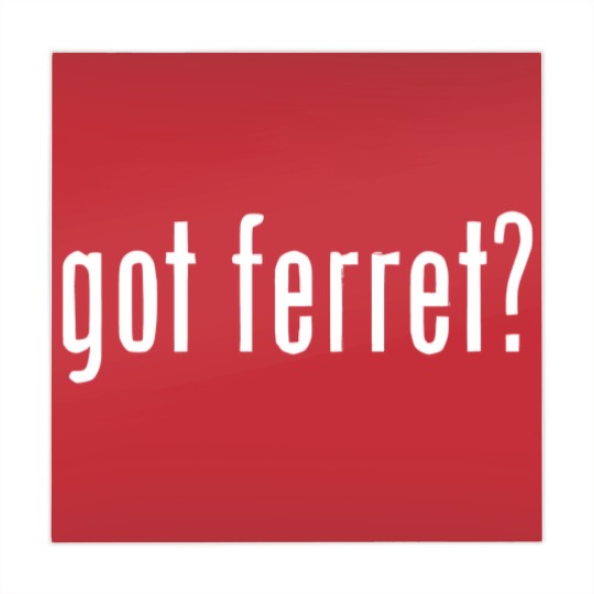 Discover Got Ferret ? Mahjong Mats Mahjong Mats Mahjong Mats Gildan Free Sticker Cotton