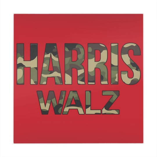 Discover Kamala Harris Walz Election 2024 Mahjong Mats, Camouflage, Hunters white