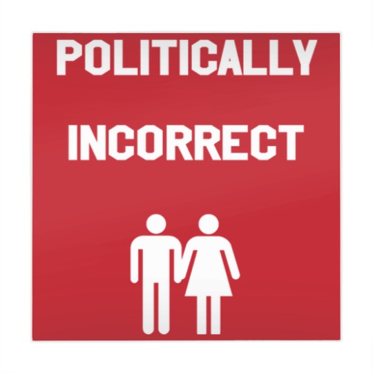 Discover political incorrect hetero couple gift idea Mahjong Mats